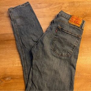 Levi’s vintage 505 straight leg denim jeans
